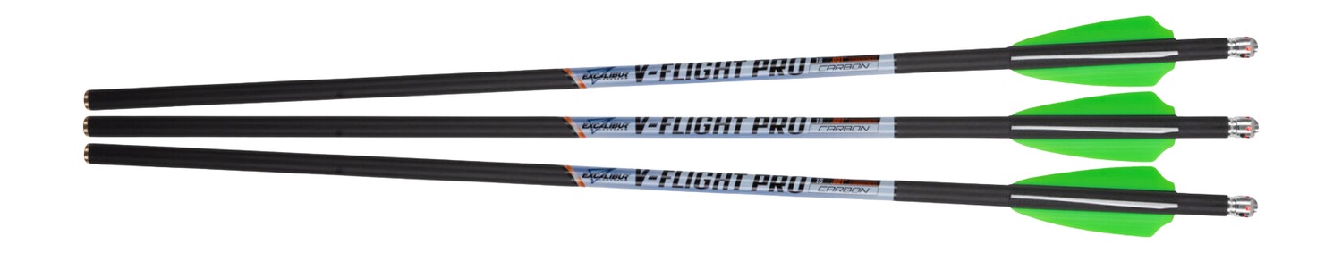 EXCALIBUR ARROW V-FLIGHT PRO 18" ILLUMINATED 3PK (HYBRID-X)
