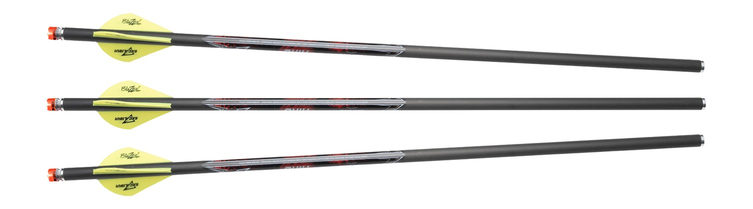 Excalibur Quill Crossbow Bolts 16.5 in. Illuminated Nocks 3 pk.