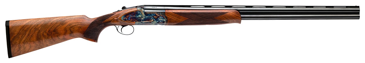 Dickinson LLC Plantation 28 Gauge Break Open 2rd 26" Vent Rib Over/Under Barrel, Case Hardened Moly-Chrome Steel Receiver, Oiled Turkish Walnut Stock