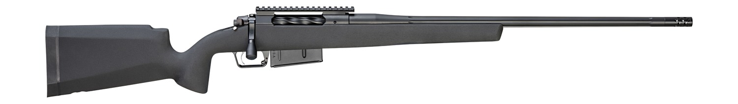Springfield Armory BAW9247PRCM 2020 Waypoint 7mm PRC 3+1 24" Black Cerakote Fluted Barrel, Black Cerakote Stainless Steel Receiver w/Picatinny Rail, Black w/SG-100 Cerakote Fixed Carbon Fiber Stock