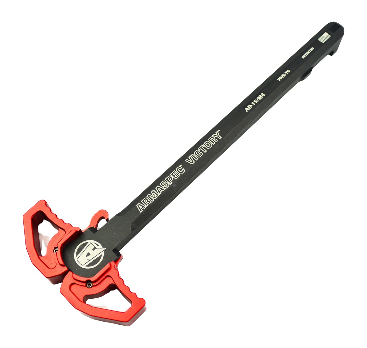 ARMASPEC ARM163-RED VICTORY CHRGING HNDL AR15 COMP