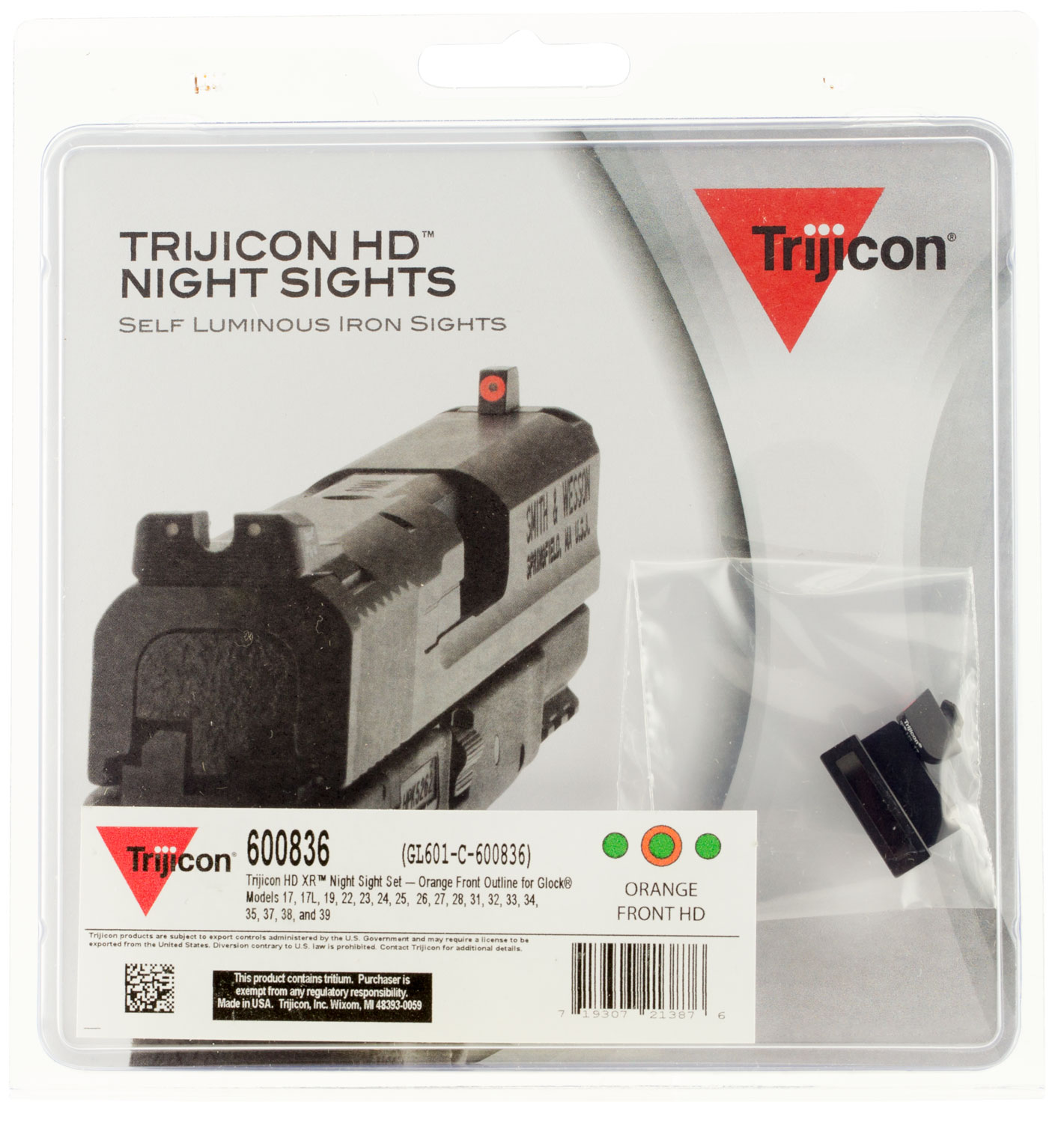 Trijicon HD XR Night Sight Set - Jimmy's Creek Firearms view 2