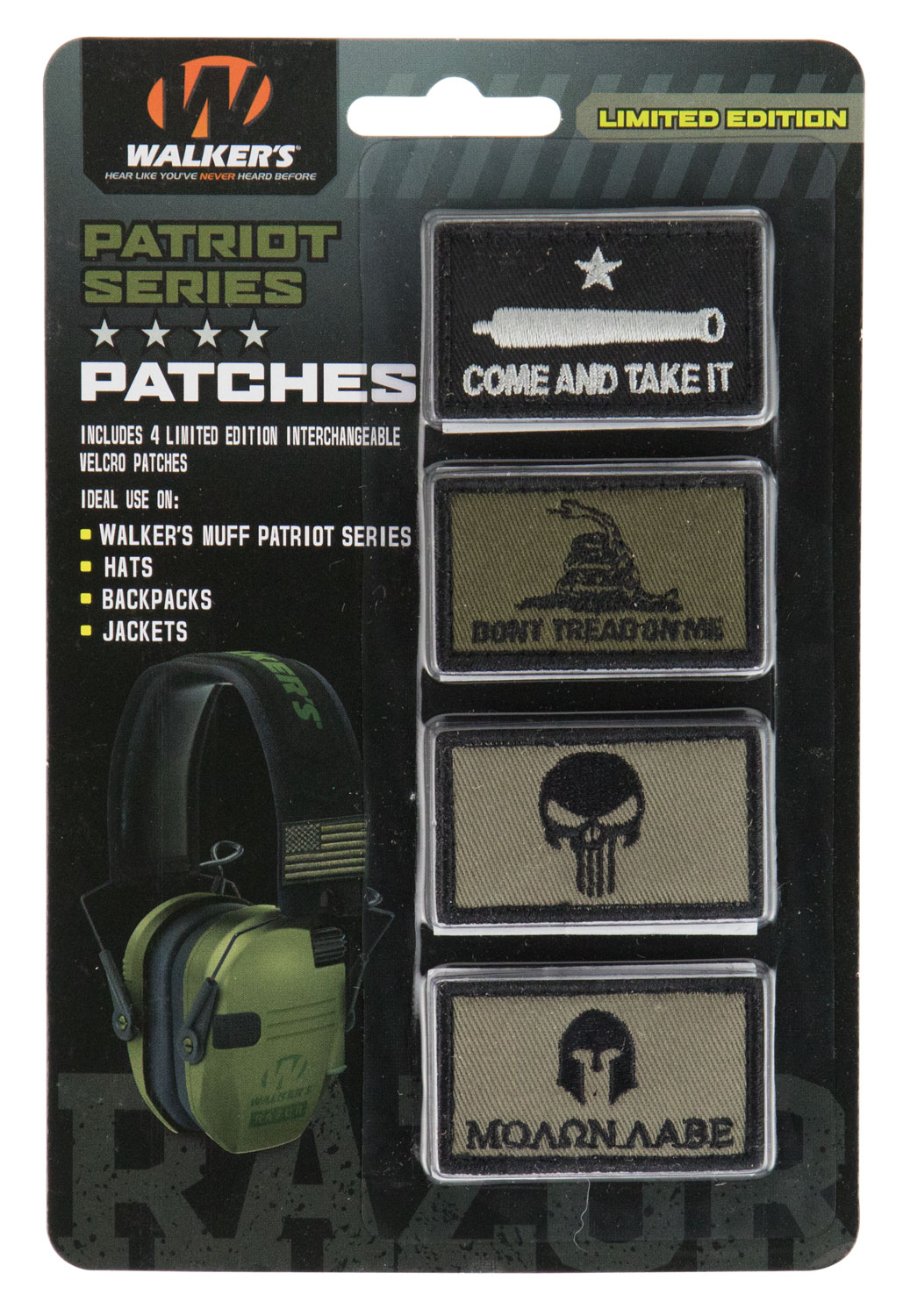 Walkers Game Ear Patriot Muff - Jimmy's Creek Firearms view 2