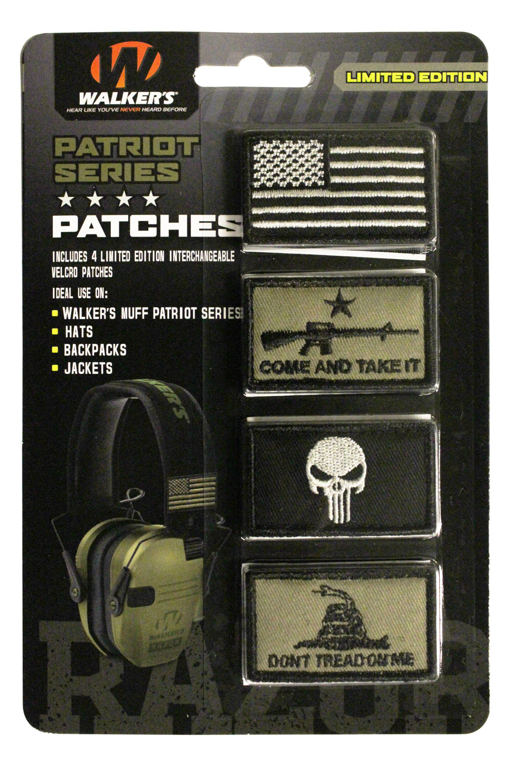 Walkers Game Ear Patriot Muff - Jimmy's Creek Firearms view 2