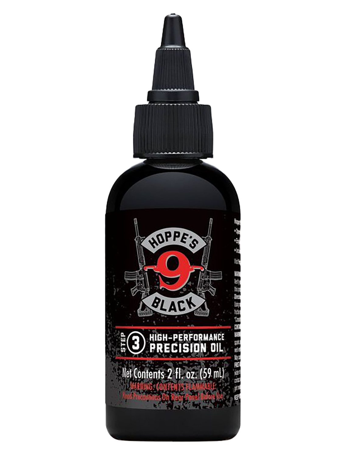 Hoppe's HBL2 Black Precision Oil Protects Against Rust & Lubricates 2 oz. Squeeze Bottle