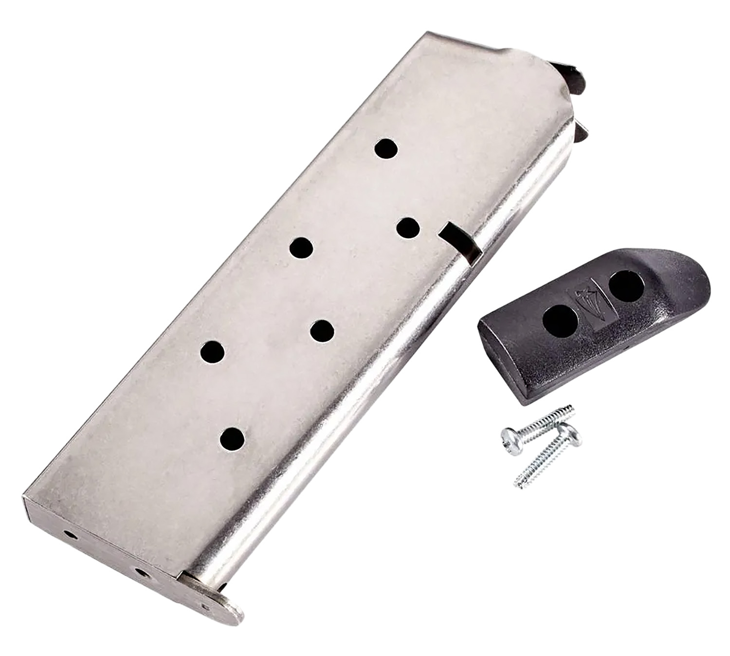 CMC Products 14141 Classic 8rd 45 ACP Fits 1911 Government Stainless/Black