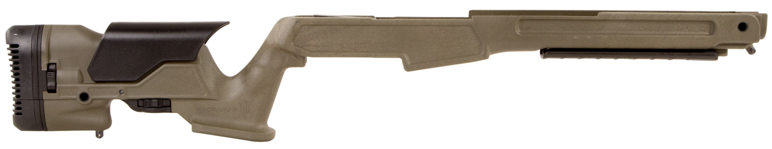 Archangel AAM1AOD Precision Stock OD Green Synthetic Fixed with Adjustable Cheek Riser for Springfield M1A, M14