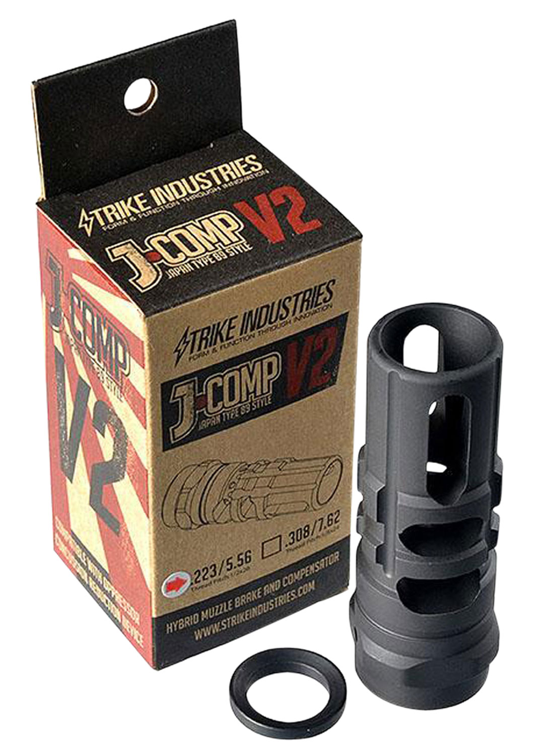 Strike Industries JCOMP Gen2 223 Remington - Purple Mountain view 4