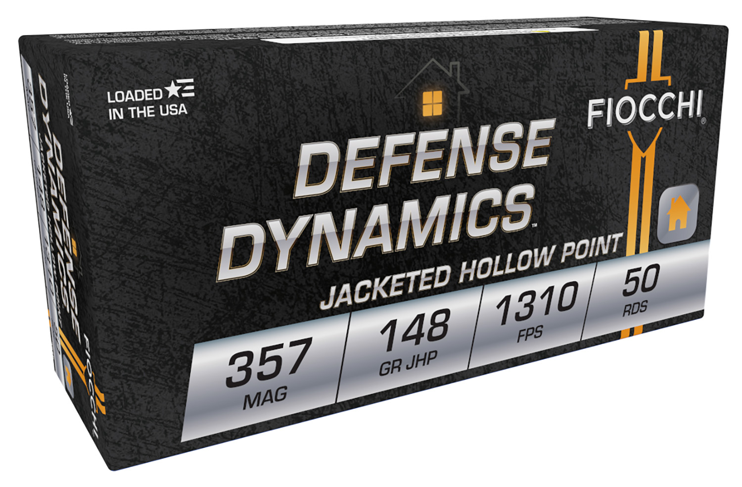 Fiocchi FIO 357 148GR DEFENSE JHP 50RD 357 MAGNUM - Purple M view 2