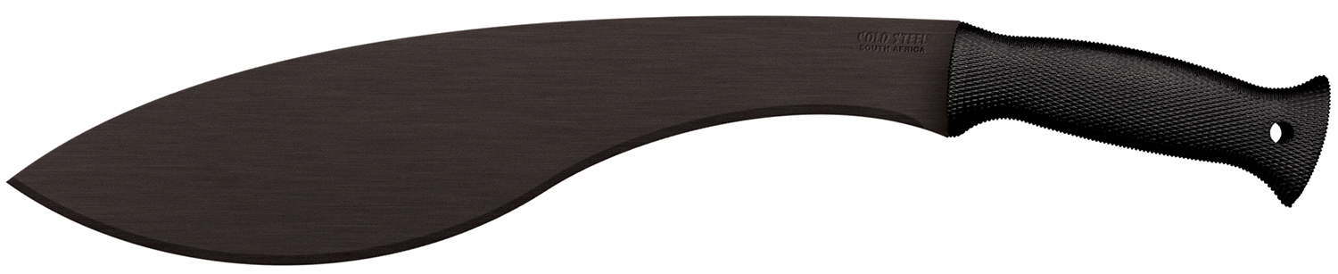 Cold Steel 97KMS Kukri  13" Black 1055 Carbon Steel Blade/Black Polypropylene 18" Long Includes Sheath