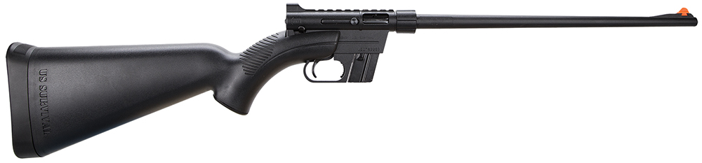 Henry H002B U.S. Survival AR-7 Full Size 22 LR 8+1 16.13" Black ABS Plastic Coated Steel Barrel, Black Steel Grooved Receiver, Black Fixed Synthetic Stock, Right Hand