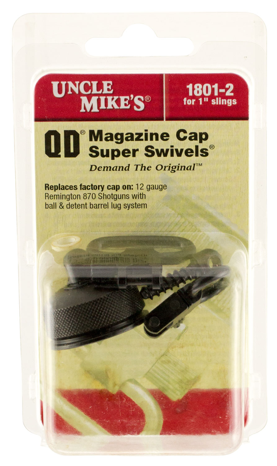 Uncle Mike's Quick Detach Mag Cap & Wood Screw - Purple Moun view 4