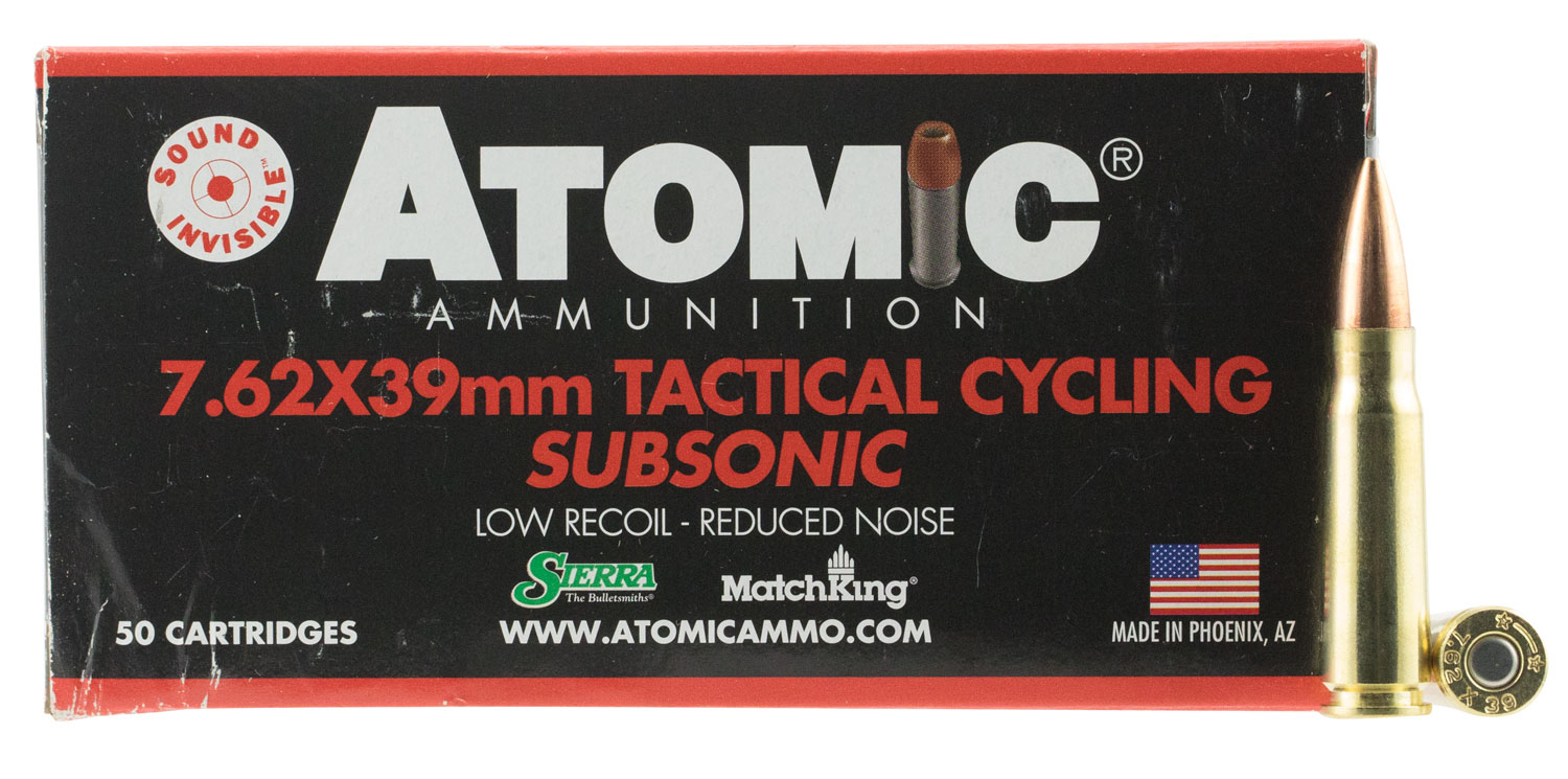 Atomic ATM 7.62X39 220GR CYSUB HPBT50 7.62X39 - Purple Mount view 2