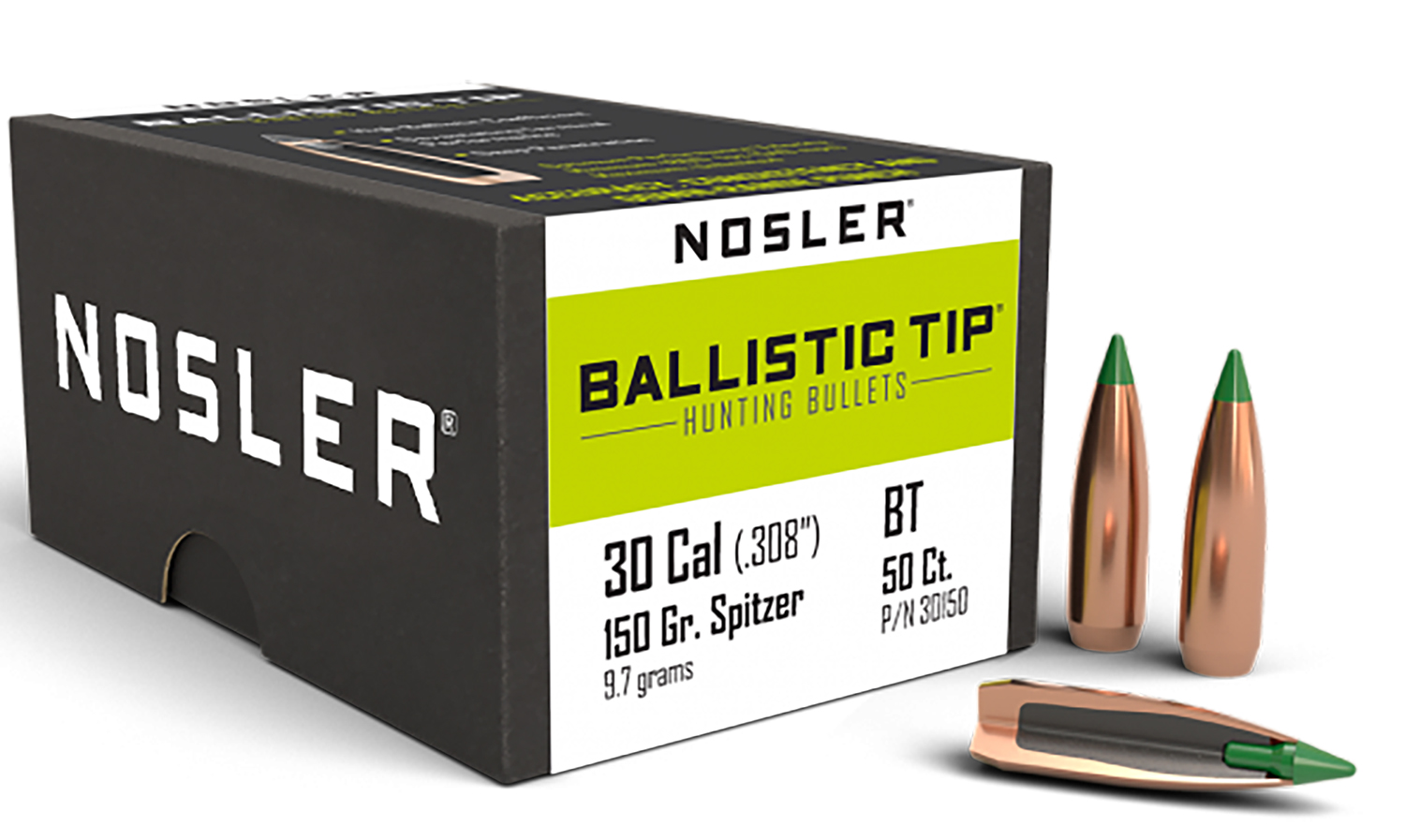 Nosler Ballistic Tip 30 Caliber - Jimmy's Creek Firearms view 5
