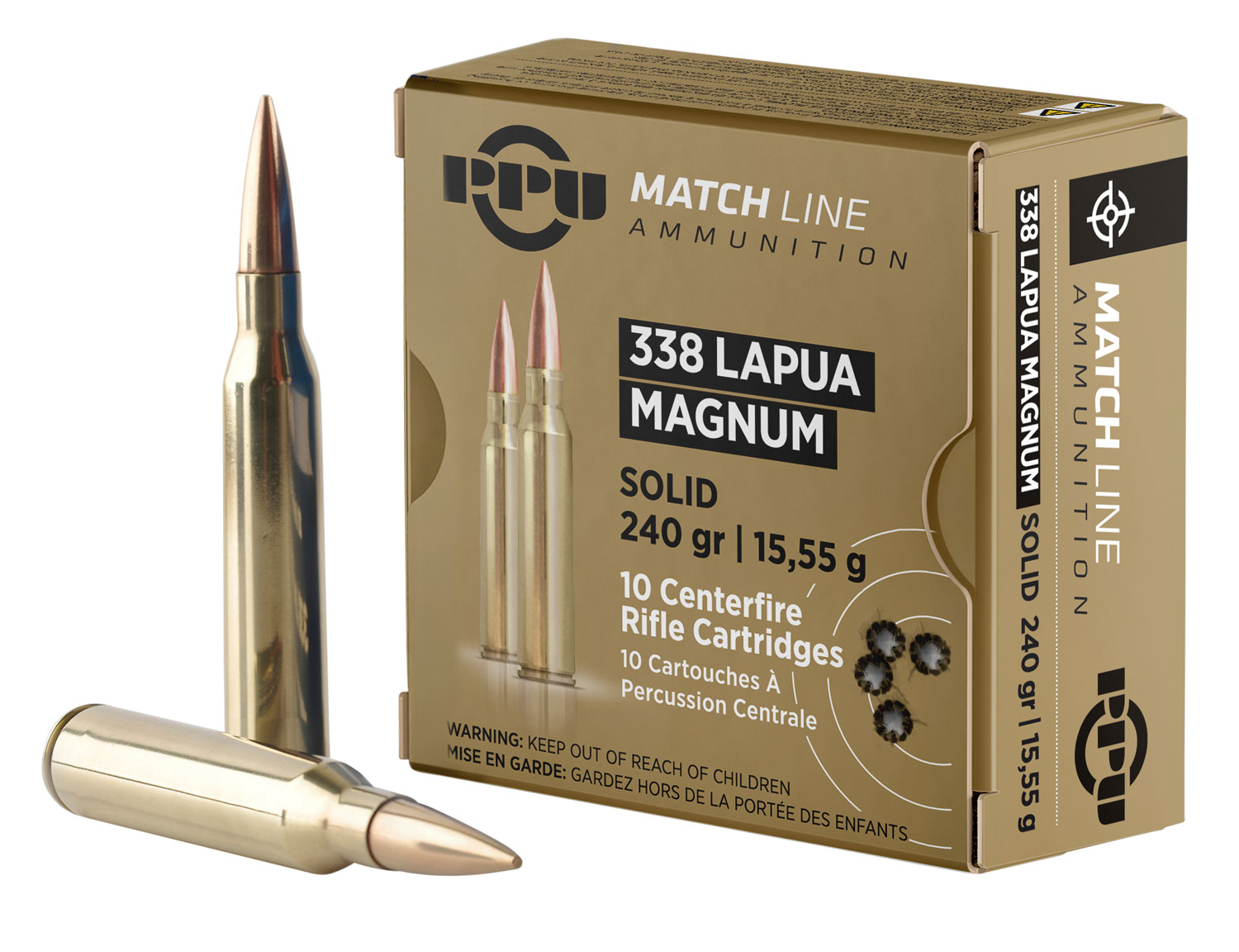 PPU Match 338 Lapua - Jimmy's Creek Firearms view 2