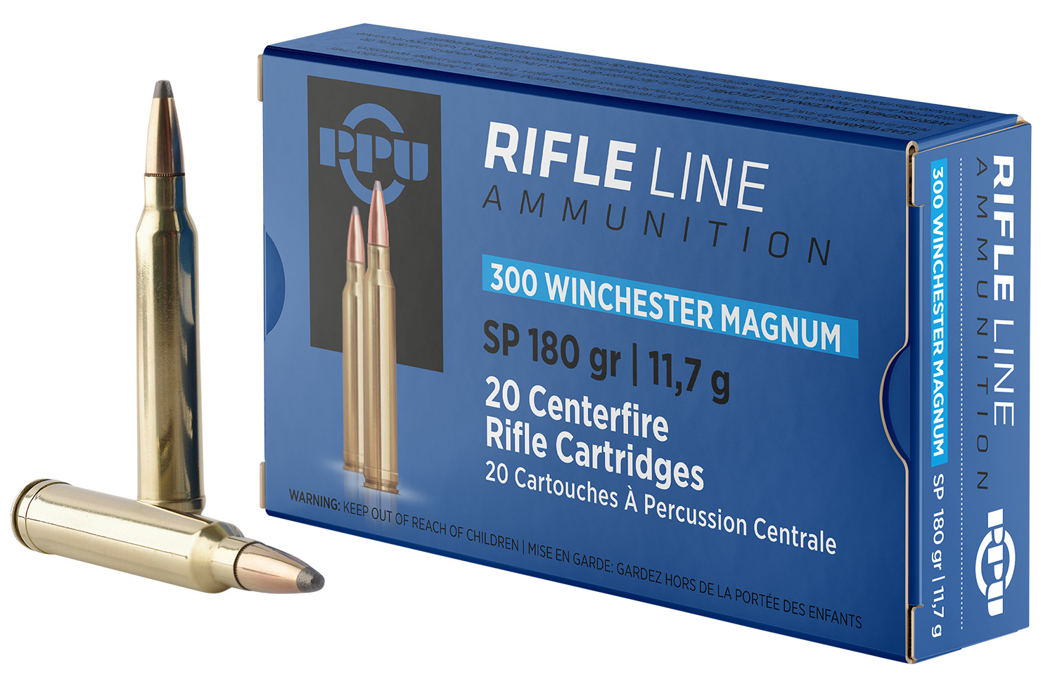 PPU Standard Rifle 300 Winchester Magnum - Jimmy's Creek Fir view 2