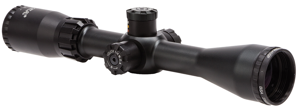 BSA Optics Sweet 22 SP Rifle Scope 3-9x40mm 30/30 Duplex Reticle Multi-Grain Turret