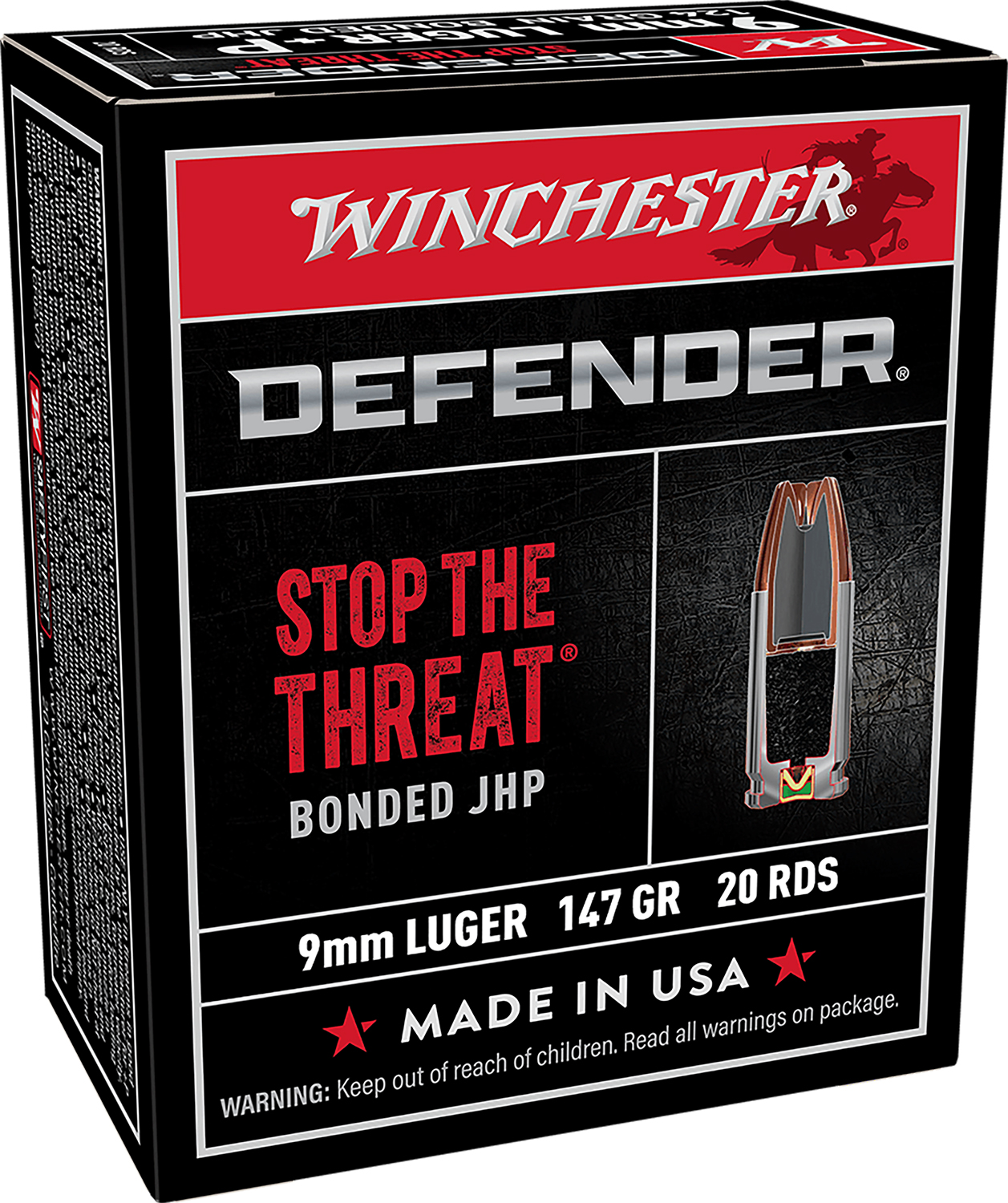 Winchester Ammunition 9mm Luger - 2A in MD view 2