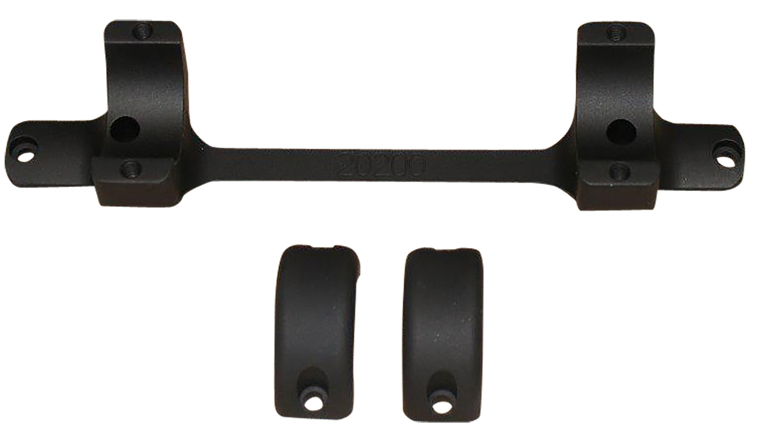 DNZ Game Reaper Scope Mount Savage Round Receiver SA 1" Medium Black 1-Piece