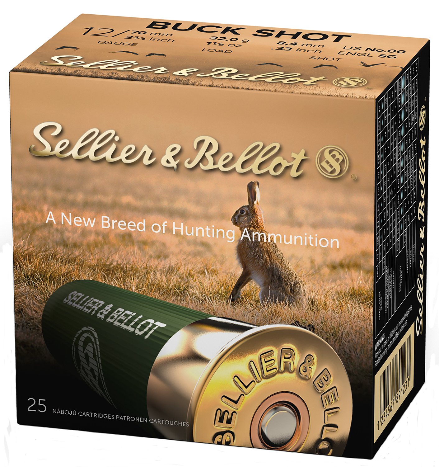 Mag-Tech/Sellier- Bellot 12 ga - 2A in MD view 2