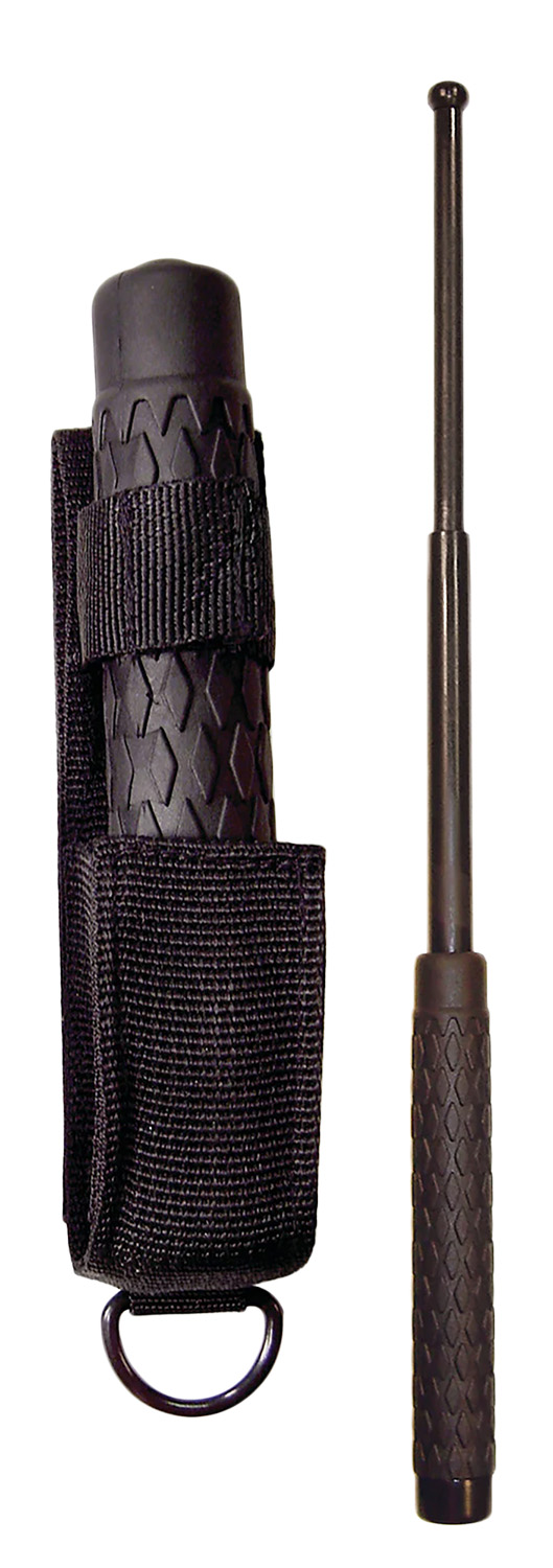 PSP NS21R Expandable 21" Steel Black Rubber Handle Includes Sheath