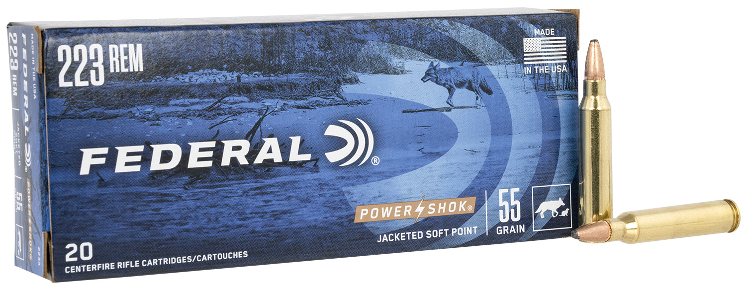 Federal Cartridge Co. 223 Rem - 2A in MD view 2