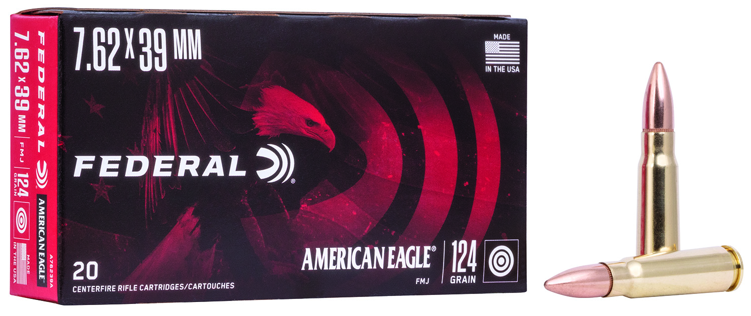 Federal Ammunition FDR 7.62X39 124GR AE FMJ 20RD 7.62x39 - P view 5