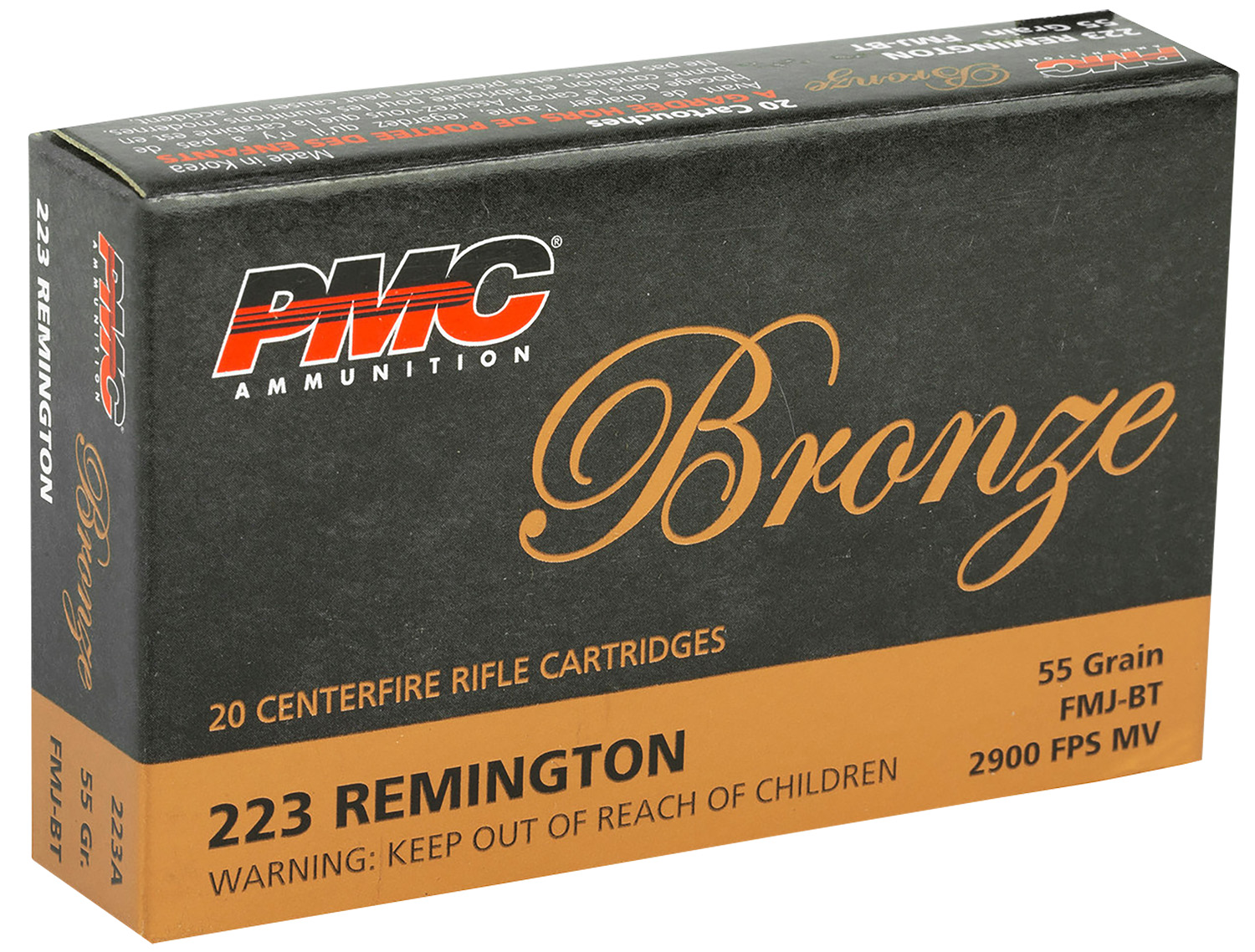 PMC Ammunition Bronze 223 Remington - Jimmy's Creek Firearms view 5
