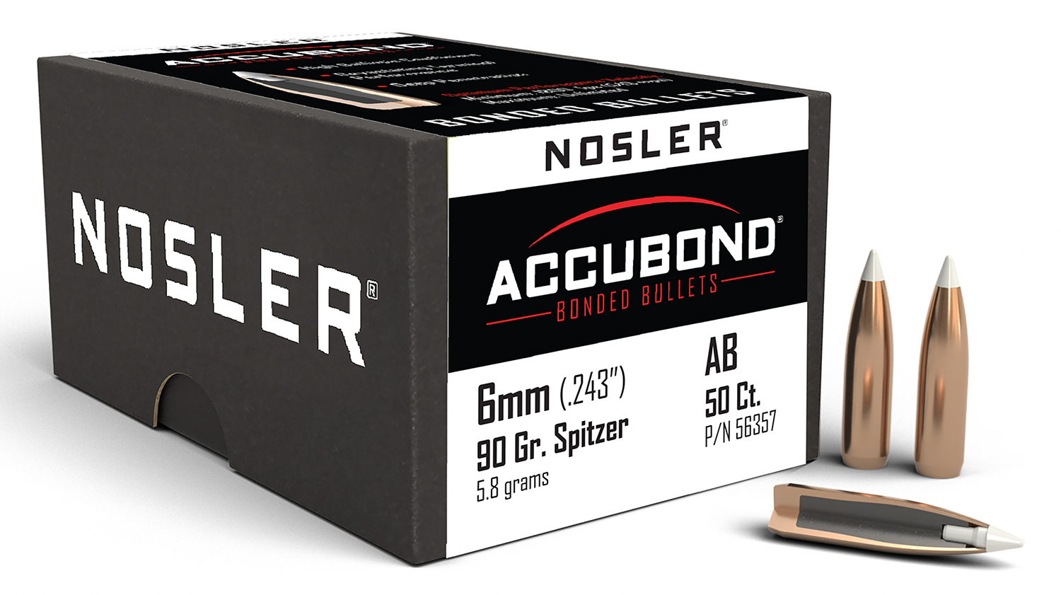 Nosler AccuBond 243 Caliber - Jimmy's Creek Firearms view 5