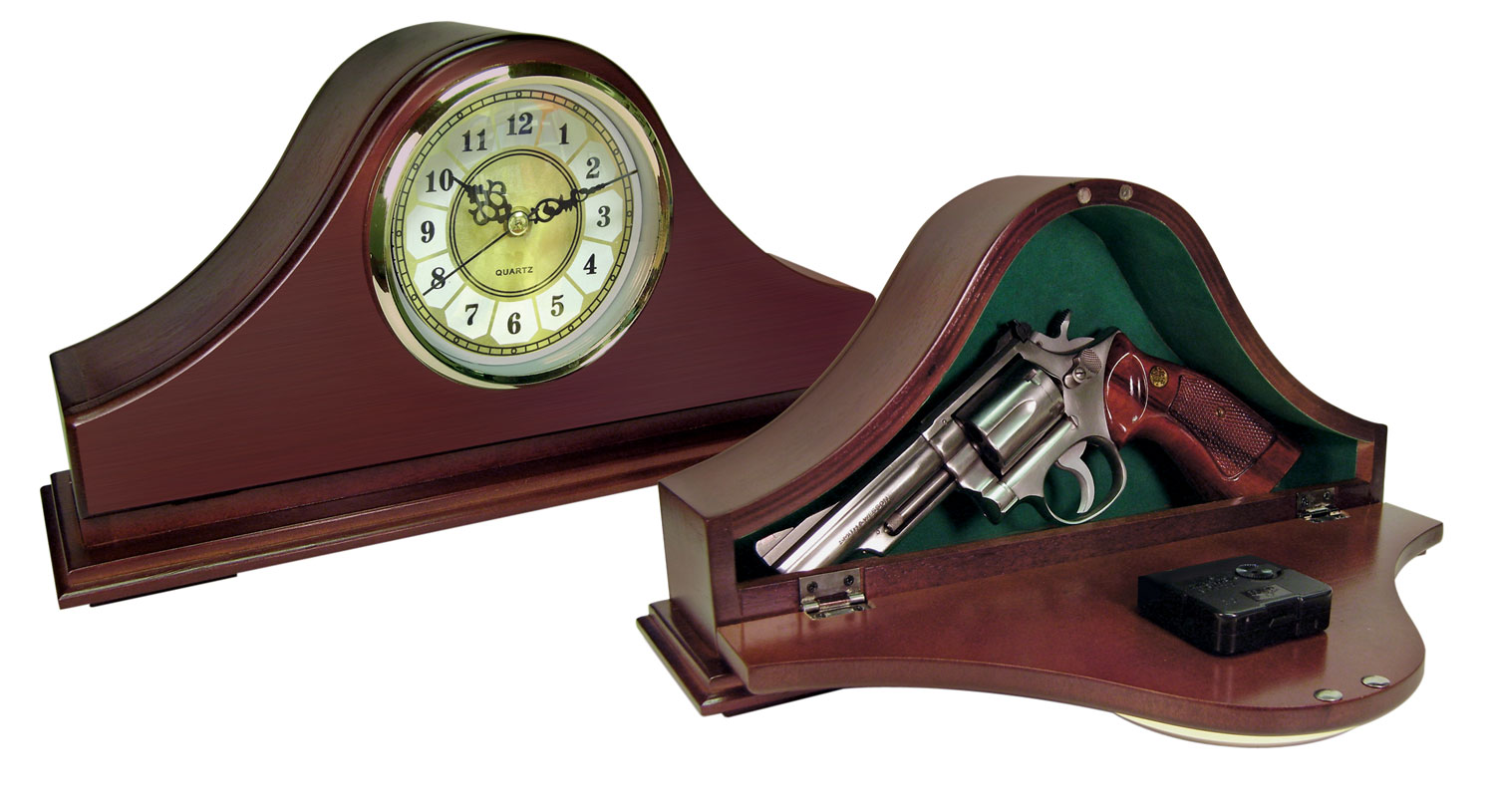 Peace Keeper Mantle Gun Clock - Jimmy's Creek Firearms view 4