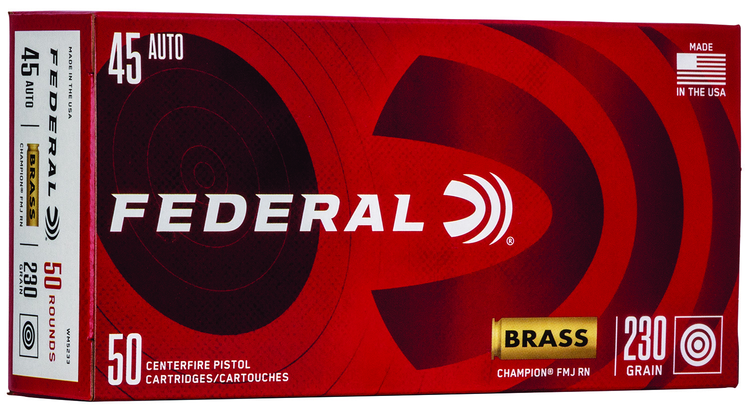 Federal Champion 45 ACP - Purple Mountain Armory view 2