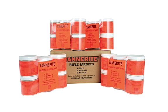 Tannerite 12BR 1/2 Pound Target Impact Enhancement Explosion White Vapor, Centerfire Rifle Firearm 0.50 lb 16 Targets