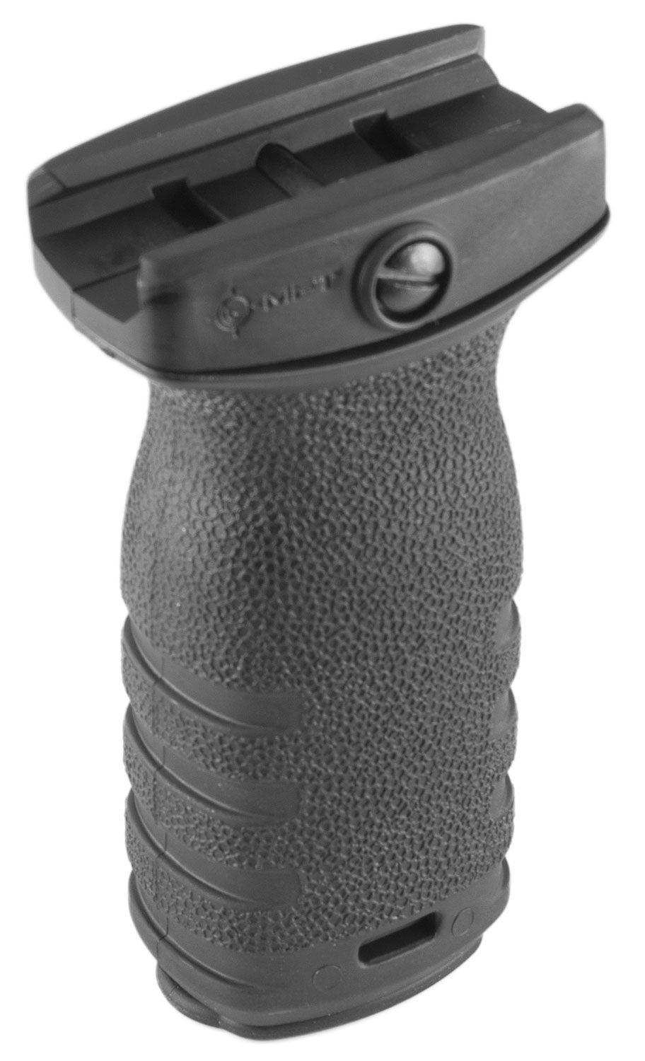 Mission First Tactical MFT REACT SHORT VERT GRIP BLK - Purpl view 2