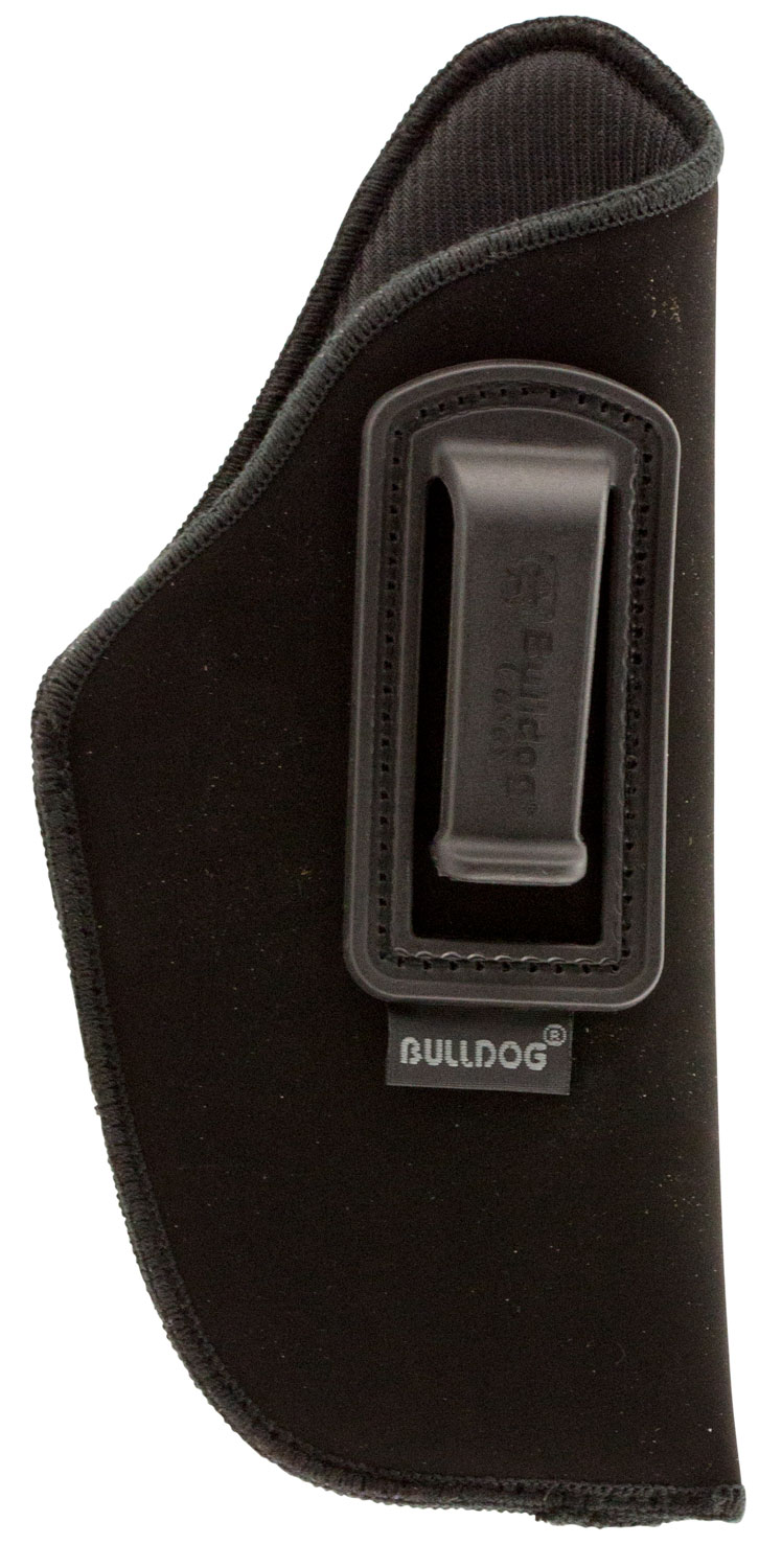 Bulldog Deluxe IWB Holster with Polymer Clip for Compact Autos with 2.5-3.75" Barrels Glock 19 Black RH