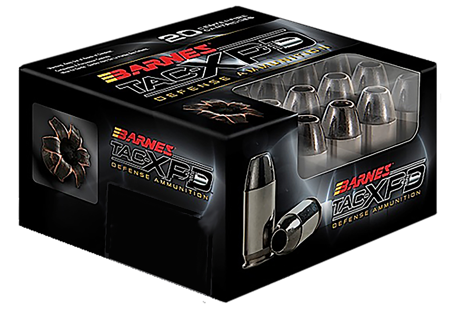 Barnes BAR 380 80GR TAC-XPD 20RD 380 AUTO - Purple Mountain view 3