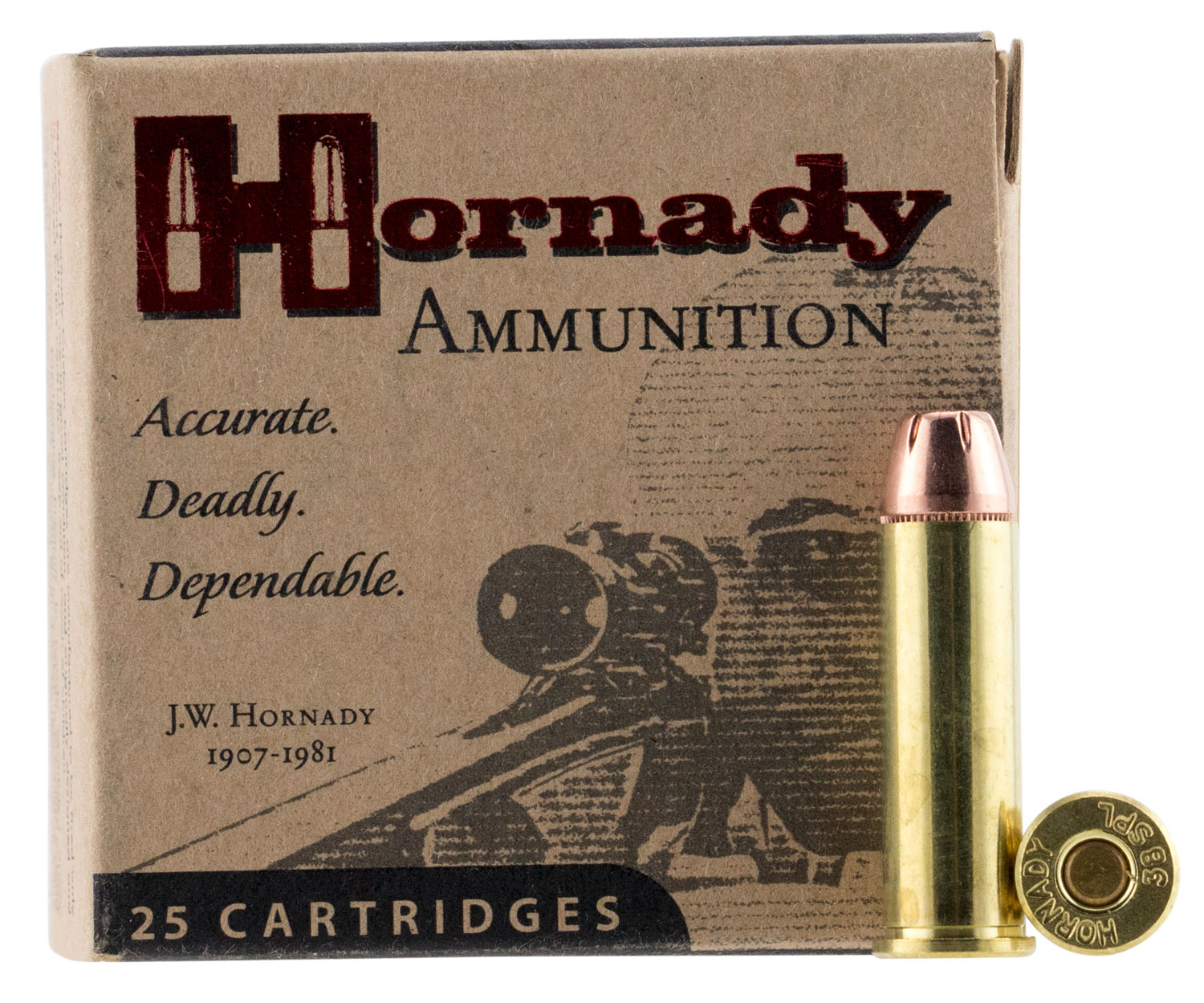 Hornady HRN 38SP 158GR CUST XTP 25RD 38 SPECIAL - Purple Mou view 5
