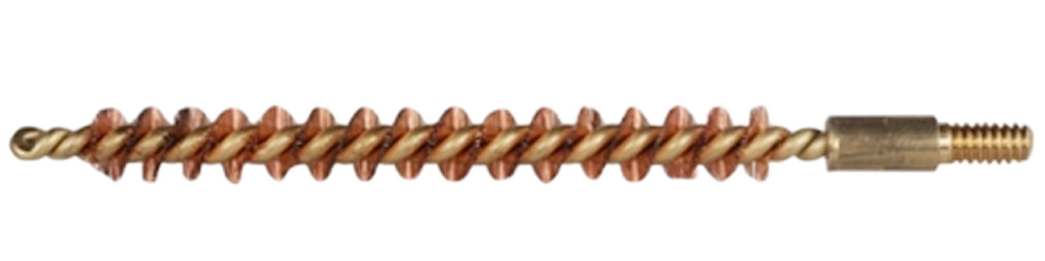 Pro-Shot 6R Bore Brush .243 Cal/ 6mm Rifle #8-32 Thread Bronze Bristles Brass Core