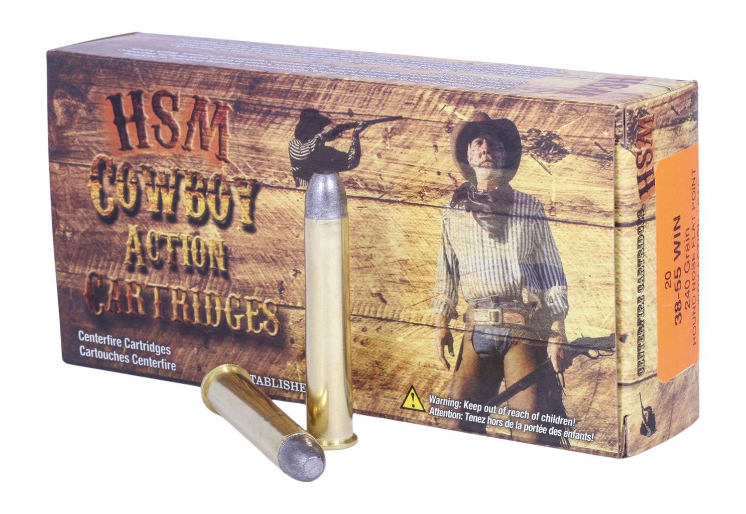 Hunting Shack DBA HSM Munitions 38-55 Win - Purple Mountain view 3