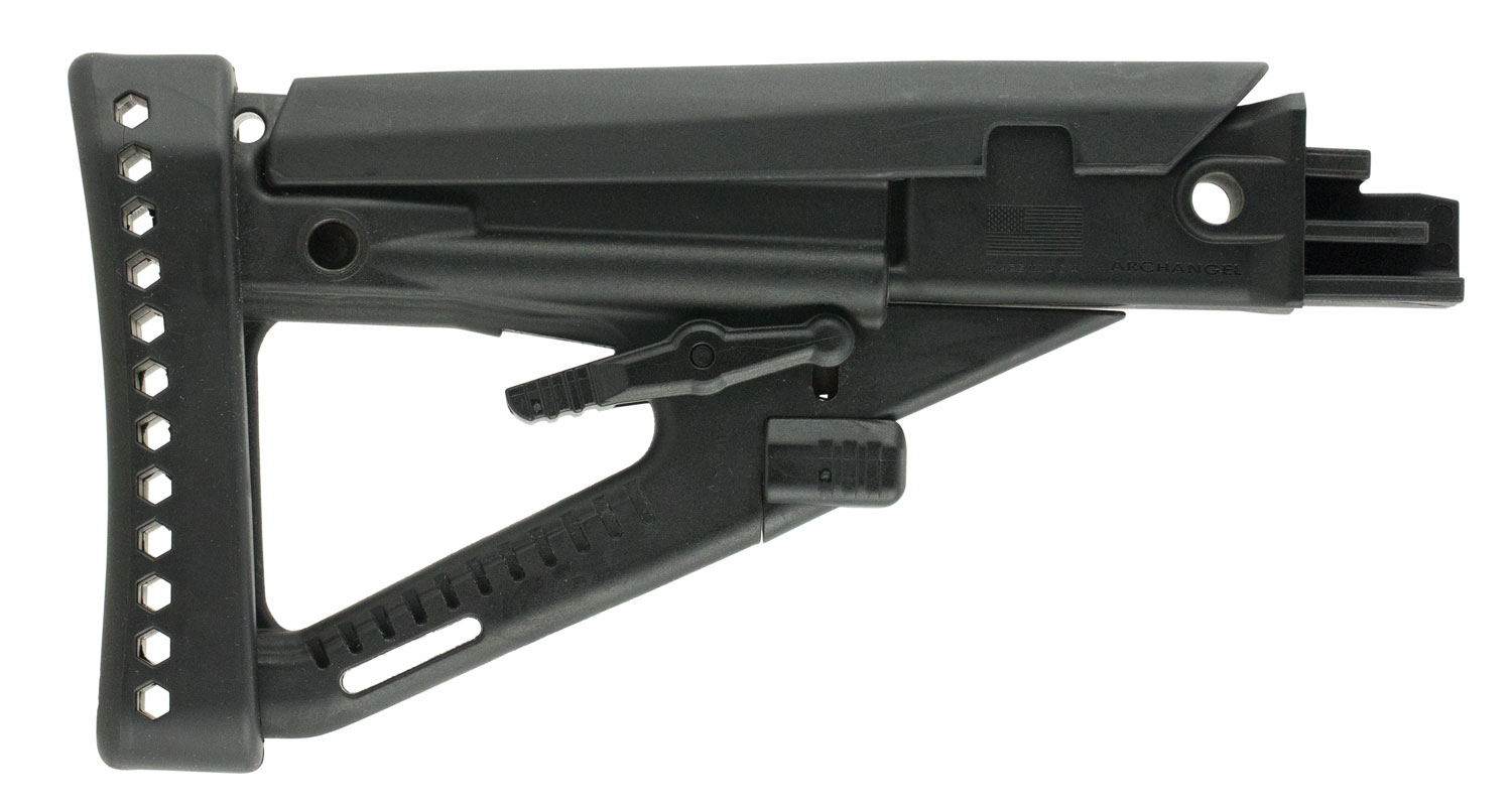 ProMag Archangel Opfor AK Series 4 Position Adjustable Butt Stock with Recoil Pad Black