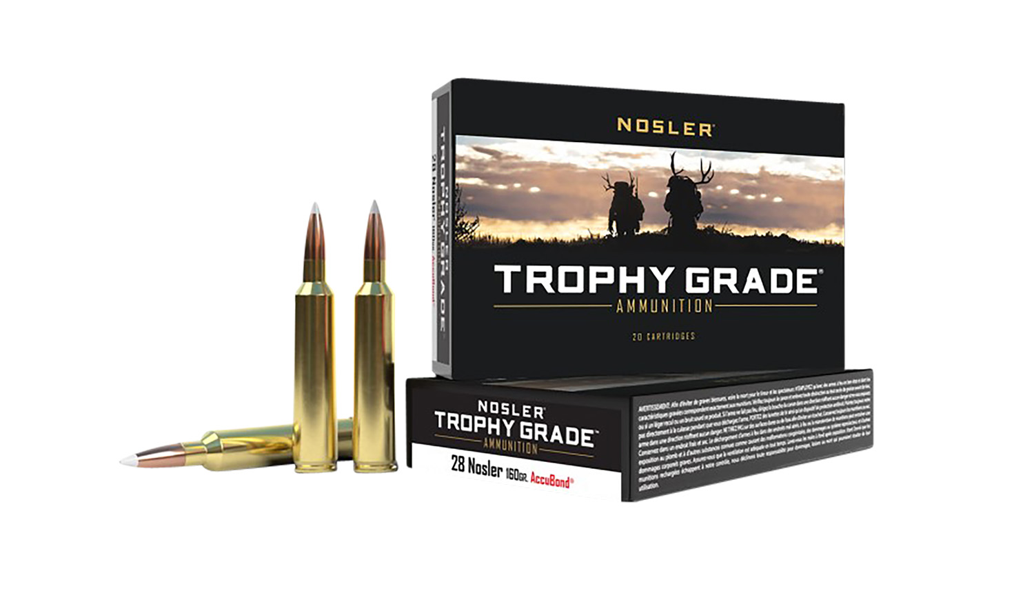 Nosler Trophy Grade 28 Nosler - 2A in MD view 3
