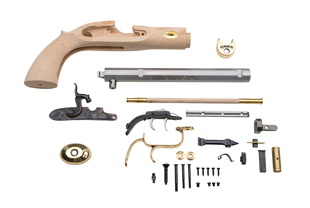 Traditions Trapper Pistol Percussion Kit 50 Black Powder - O view 2