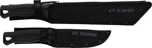 SCHRADE KNIFE MACHETE/KNIFE COMBO 2 SHEATHS PROMO Q4 26'<
