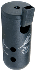 Primos 314 Hoot Flute Open Call Owl/Turkey Sounds Attracts Turkeys Black Plastic