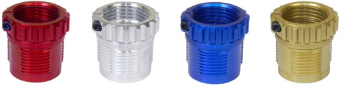 Lee Precision 90095 Red/Silver/Blue/Gold Aluminum 4 Pack