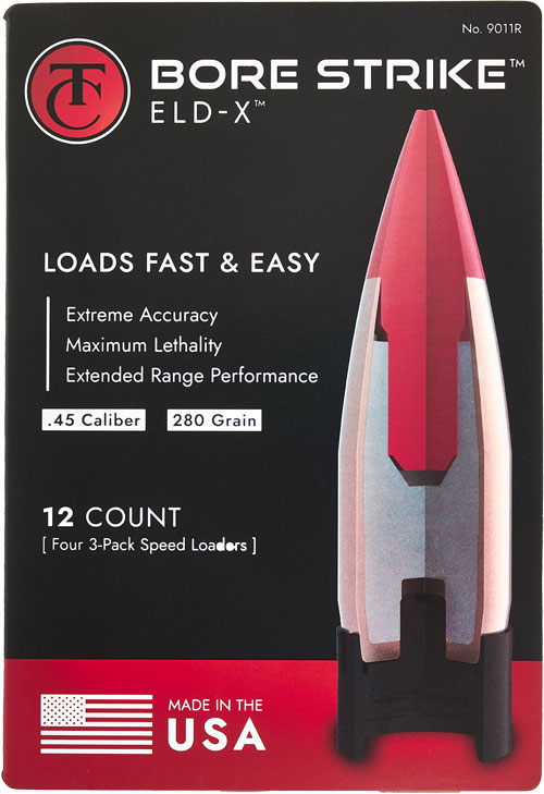 Thompson Center Bore Strike ELD-X Bullets .45 cal 280 gr PT 12/ct