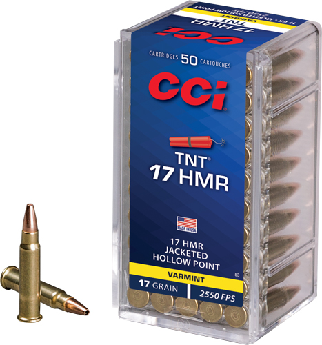 CCI Ammunition CCI 17HMR 17GR TNT HP 50RD 17 HMR - Purple Mo view 5