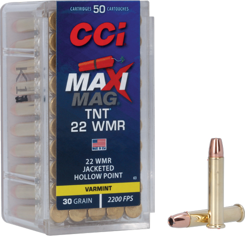 CCI Ammunition TNT 22 Win Mag - Purple Mountain Armory view 2