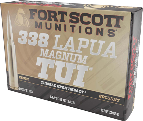 Fort Scott Munition 338 LAPUA MAGNUM - Purple Mountain Armor view 3
