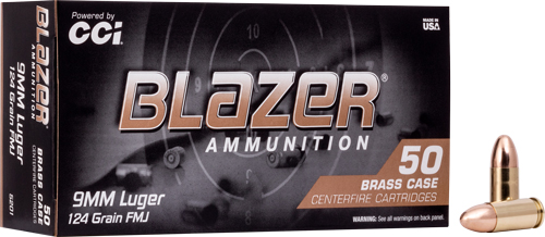 CCI Ammunition CCI 9MM 124GR BLZBRSS FMJ 50RD 9MM - Purple M view 3
