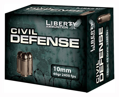 Liberty Ammunition LIB 10MM 60GR CIVIL HP 20RD 10mm Auto - P view 4